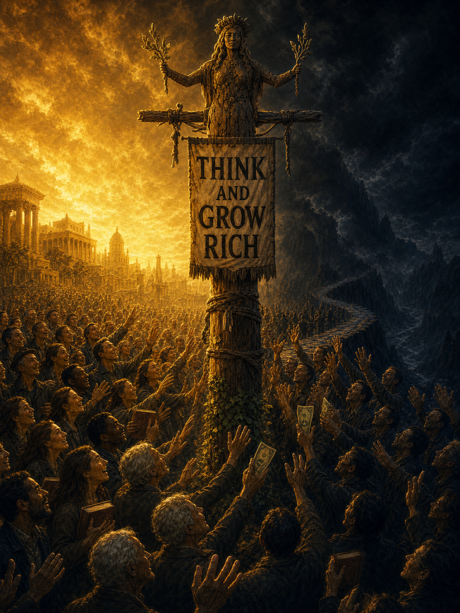 Think and Grow Rich Asherah Pole - WAYWN Style